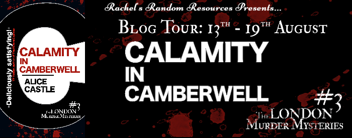 Book Review: Calamity in Camberwell – @DDsDiary  @CrookedCatBooks @rararesources #review #giveaway